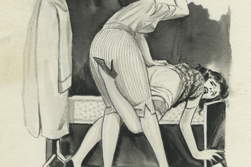 Anonymous Art – Spanking